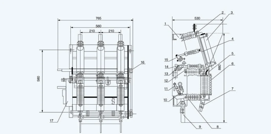 Fzn21-12rd Indoor Isolation Vacuum Load Switch